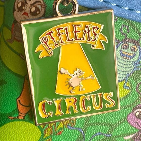 Loungefly Disney Pixar A Bug’s Life Mini Backpack Green Bugs New Exclusive - Picture 5 of 8